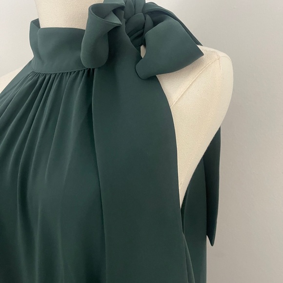 BODEN Halter Wide Leg Jumpsuit Emerald Green UK16R US12R - Picture 4 of 16